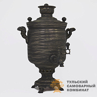 Самовар «Кракелюр»<br/>жаровой, 7л, расписной...
